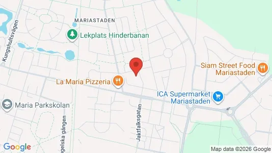 Apartments for rent i Helsingborg - kort over placeringen