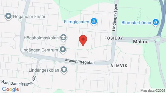 Apartments for rent i Fosie - kort over placeringen