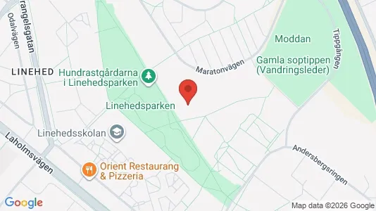 Apartments for rent i Halmstad - kort over placeringen