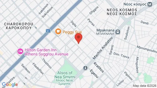 Apartments for rent i Athens Akropoli - kort over placeringen
