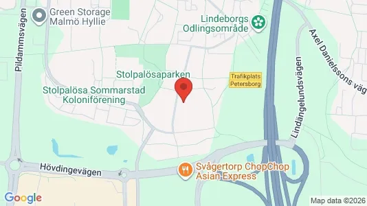 Apartments for rent i Fosie - kort over placeringen
