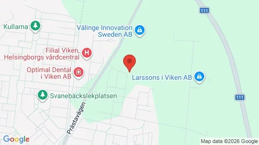 Apartments for rent i Höganäs - kort over placeringen