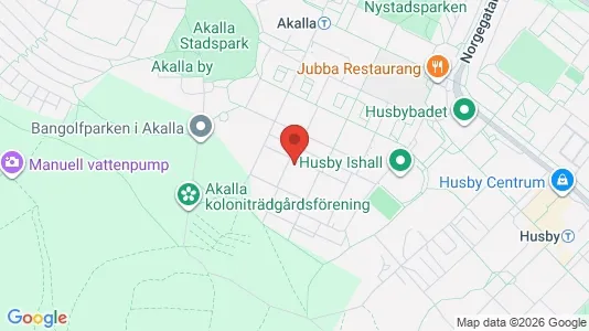 Rooms for rent i Stockholm West - kort over placeringen