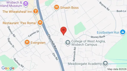 Apartments for rent i Wisbech - Cambridgeshire - kort over placeringen