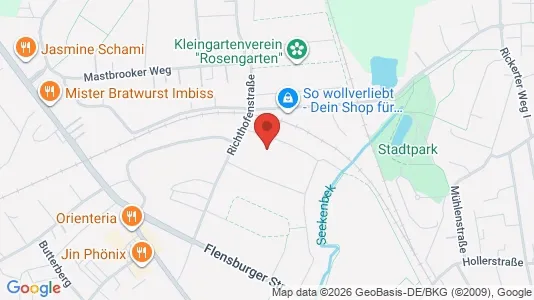 Apartments for rent i Rendsburg-Eckernförde - kort over placeringen