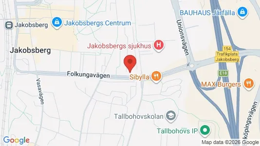 Apartments for rent i Järfälla - kort over placeringen