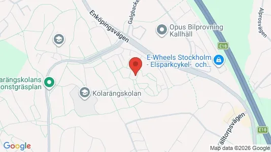 Apartments for rent i Järfälla - kort over placeringen