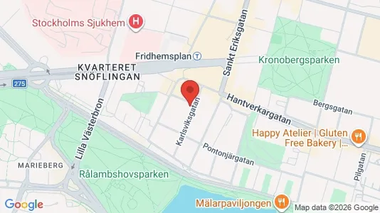Apartments for rent i Kungsholmen - kort over placeringen