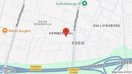 Apartments for rent i Fosie - kort over placeringen