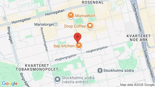Apartments for rent i Södermalm - kort over placeringen
