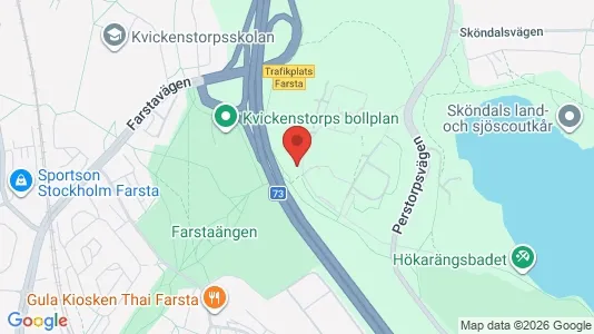 Apartments for rent i Huddinge - kort over placeringen