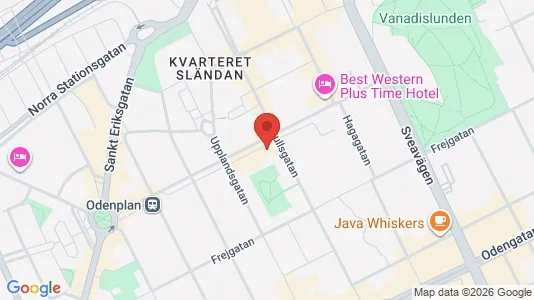 Apartments for rent i Vasastan - kort over placeringen