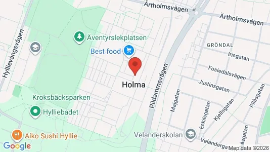 Apartments for rent i Fosie - kort over placeringen