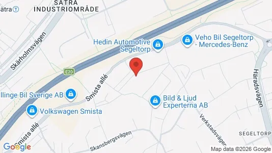 Apartments for rent i Huddinge - kort over placeringen