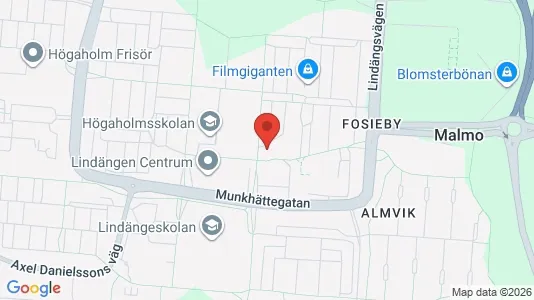 Apartments for rent i Fosie - kort over placeringen