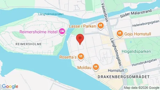 Apartments for rent i Södermalm - kort over placeringen