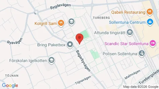 Apartments for rent i Sollentuna - kort over placeringen