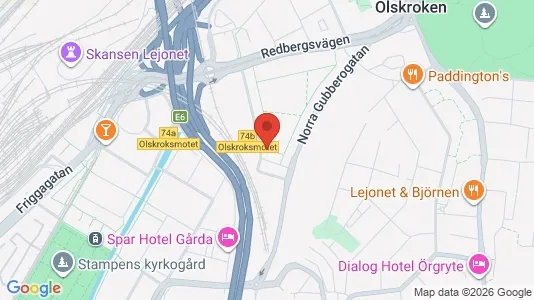 Apartments for rent i Örgryte-Härlanda - kort over placeringen