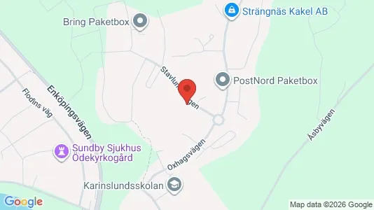 Apartments for rent i Strängnäs - kort over placeringen