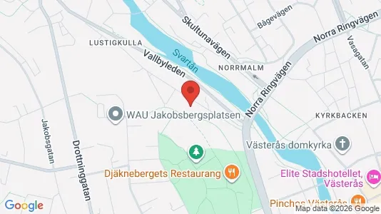 Apartments for rent i Västerås - kort over placeringen
