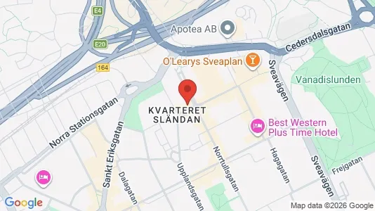 Apartments for rent i Vasastan - kort over placeringen