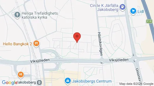 Apartments for rent i Järfälla - kort over placeringen