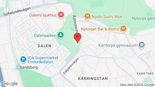 Apartments for rent i Stockholm South - kort over placeringen