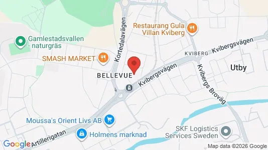 Apartments for rent i Gothenburg East - kort over placeringen