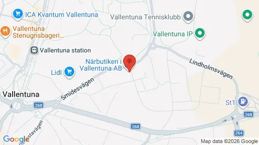Apartments for rent i Vallentuna - kort over placeringen