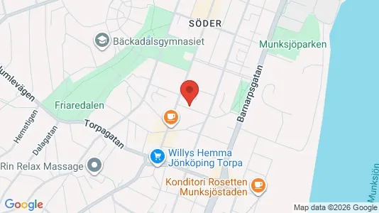 Apartments for rent i Jönköping - kort over placeringen