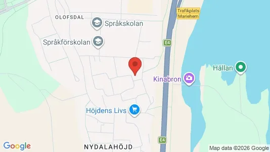 Apartments for rent i Umeå - kort over placeringen