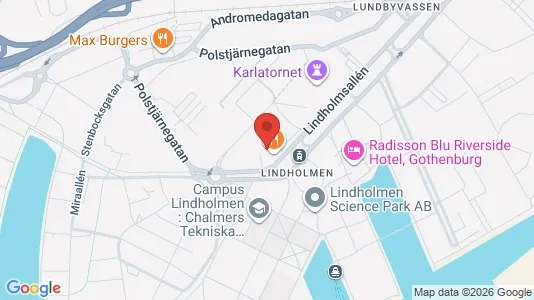 Apartments for rent i Lundby - kort over placeringen