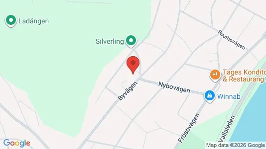 Apartments for rent i Östersund - kort over placeringen