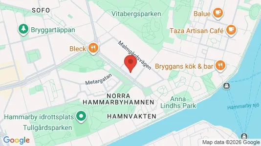 Apartments for rent i Södermalm - kort over placeringen
