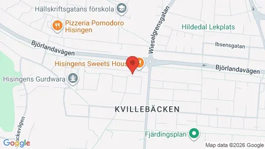 Apartments for rent i Lundby - kort over placeringen
