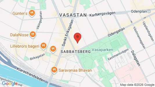 Apartments for rent i Vasastan - kort over placeringen