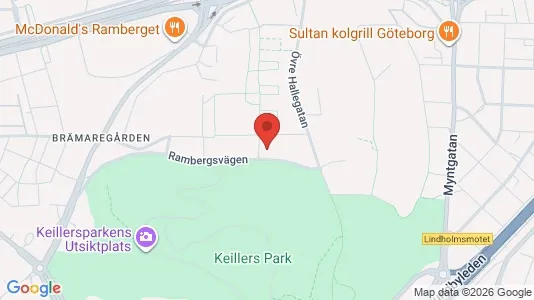 Apartments for rent i Lundby - kort over placeringen
