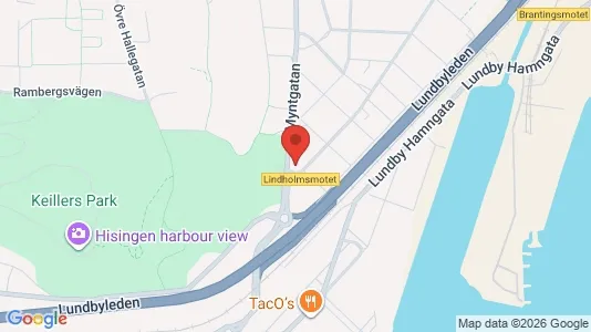 Apartments for rent i Lundby - kort over placeringen