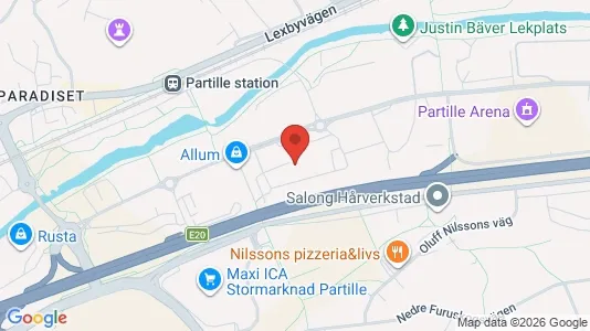 Apartments for rent i Partille - kort over placeringen