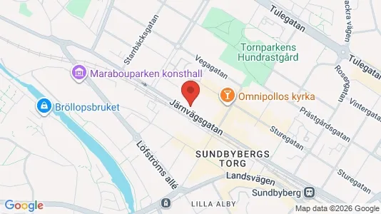 Apartments for rent i Sundbyberg - kort over placeringen