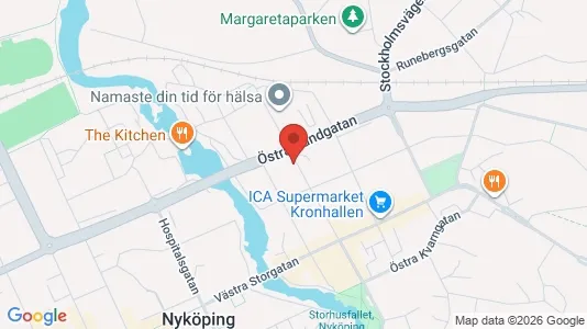 Apartments for rent i Nyköping - kort over placeringen