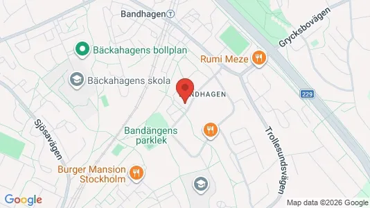 Apartments for rent i Stockholm South - kort over placeringen