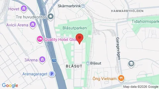 Apartments for rent i Stockholm South - kort over placeringen