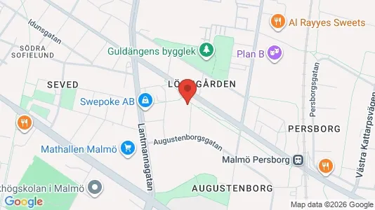 Apartments for rent i Sofielund - kort over placeringen