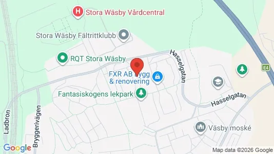 Apartments for rent i Upplands Väsby - kort over placeringen