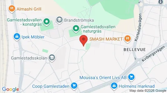 Apartments for rent i Gothenburg East - kort over placeringen