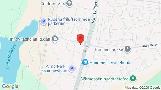 Apartments for rent i Haninge - kort over placeringen