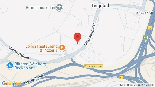 Apartments for rent i Norra hisingen - kort over placeringen