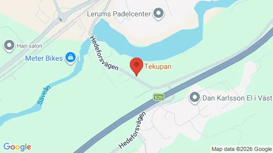 Apartments for rent i Lerum - kort over placeringen