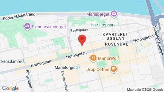 Apartments for rent i Södermalm - kort over placeringen